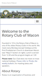 Mobile Screenshot of maconrotary.org